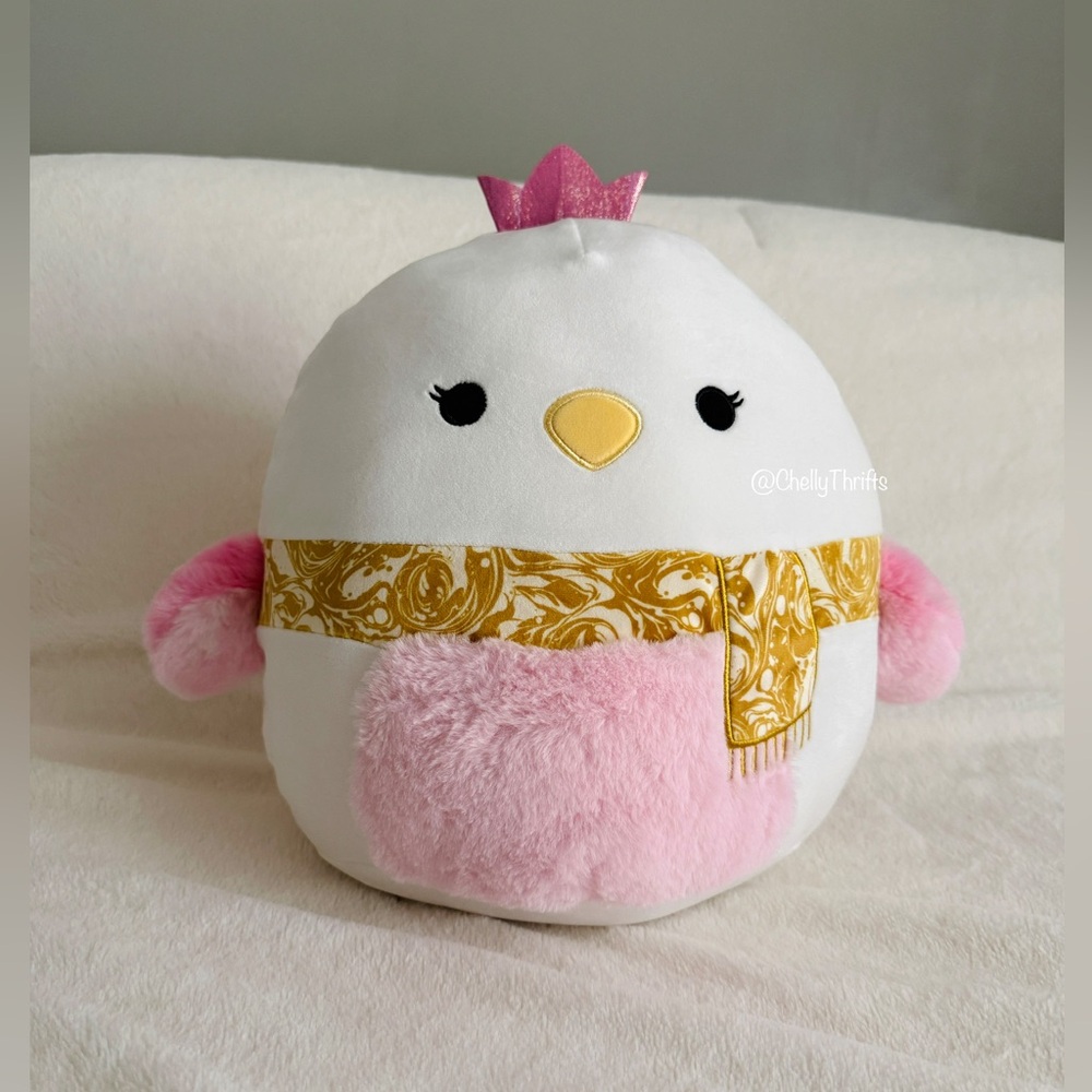 Squishmallow Alyssa the Pink Swan 12”